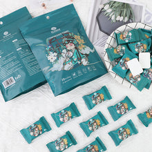 Load image into Gallery viewer, 1 Pack(20pcs) Compressed Towels, Compressed Towels for Camping, Compressed Cotton Candy-Like Mini Towel, Disposable Face Compressed Towels, Camping Towels, Sports,20PCS(28×28cm)