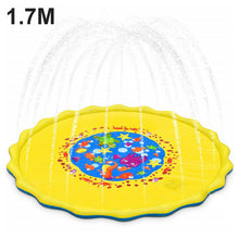 Load image into Gallery viewer, 100/170 CM Children Play Water Mat Summer Beach Inflatable Water Spray Pad Outdoor Game Toy Lawn Swimming Pool Mat Kids Toys
