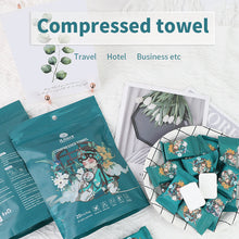 Load image into Gallery viewer, 1 Pack(20pcs) Compressed Towels, Compressed Towels for Camping, Compressed Cotton Candy-Like Mini Towel, Disposable Face Compressed Towels, Camping Towels, Sports,20PCS(28×28cm)
