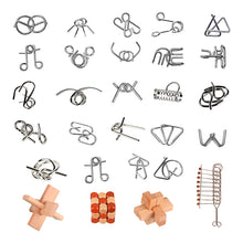 Load image into Gallery viewer, 3D Brain Puzzle Teaser Kongming Lock
