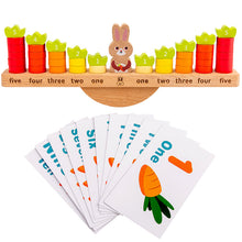 Load image into Gallery viewer, Balance Math Game Rabbit Counting STEM Early Educational Preschool Learning Toys for Kids Girls &amp; Boys Children Kindergarten

