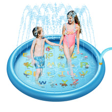 Load image into Gallery viewer, The new spot 170CM water fountain mat children&#39;s fountain mat swimming toys lawn sprinkler pool baby spray pool
