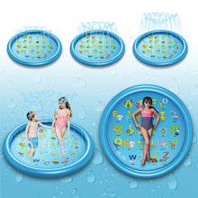 Load image into Gallery viewer, The new spot 170CM water fountain mat children&#39;s fountain mat swimming toys lawn sprinkler pool baby spray pool
