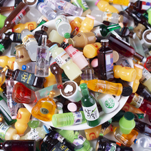 Load image into Gallery viewer, Resin Accessories Simulation Bottles Beer Drinks Creative Earnings Pendant Materials Random 100/Pack DIY Cartoon Three-Dimensional Mixed Bottles
