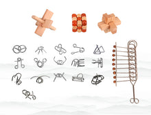 Load image into Gallery viewer, 3D Luxury Wooden Brain Puzzle Teaser Kongming Lock for Teens and Adults
