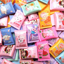 Load image into Gallery viewer, (110pcs) Random Mixed Mary Cat Strawberry Bear Candy Resin Cabochon Slime Charms Resin Flatback Charms Mixed Flatback Slime Beads for DIY Scrapbooking Jewelry Making Easter Craft Phone Case Backpack Handbags
