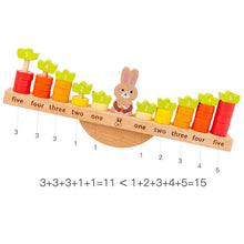 Load image into Gallery viewer, Balance Math Game Rabbit Counting STEM Early Educational Preschool Learning Toys for Kids Girls &amp; Boys Children Kindergarten

