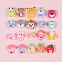 Load image into Gallery viewer, [310pcs] Pikachu Mixed Resin Flatback Cartoon Cutie Animal Resin Accessories Pikachu DIY Mini Charm Mobile Phone, Handbag, Backpack, Hairpin Accessories For Kids, And Adult
