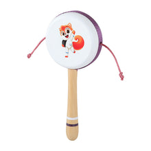 Load image into Gallery viewer, Baby Rattle Drum ﻿﻿Toddler Musical Instruments Sets Wooden Percussion Instruments Toy for Kids Preschool Educational Wood Toys with Storage Box for Kid Baby Babies Children Boys and Girls
