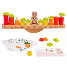 Load image into Gallery viewer, Balance Math Game Rabbit Counting STEM Early Educational Preschool Learning Toys for Kids Girls &amp; Boys Children Kindergarten
