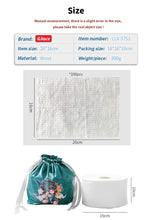 Load image into Gallery viewer, iLilace Disposable Face Towel Soft Lint-Free Facial Cotton Tissue Disposable Unscented Baby Dry Wipes For Sensitive Skin Multi-Use As Make-Up Remover, Cleansing, Ultra Soft Thickening For Sensitive Skin(1 Pack)
