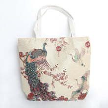 Load image into Gallery viewer, Hot Sale Embroidered Design Canvas Shoulder Bag Large Capacity Folk-custom Zipper Tote Bag Lady Working Handbags
