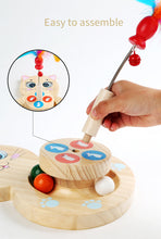 Load image into Gallery viewer, Cat Ball Track Cat Toys Safety Material Wooden Natural Cat Toy of Play Circle Track with Moving Balls Satisfies Kitty&#39;s Hunting, Chasing &amp; Exercising Needs Pet Supplies
