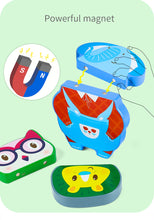 Load image into Gallery viewer, Children Magnetic Animal Puzzle Preschool Educational Magnetic Toy for Toddlers Kids Boys Girls Building Magnetic Blocks Puzzle
