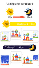 Load image into Gallery viewer, Children Wood Jigsaw Puzzle Sorting and Stacking Game Montessori Educational Toys for Toddlers Kids Building Blocks Sets
