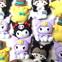 Load image into Gallery viewer, (55Pcs) Mixed Disney Mickey Doll and Friends Characters Mickey Doll &amp; Friends Mini Charm Resin For DIY Craft Art Decoration Accessories
