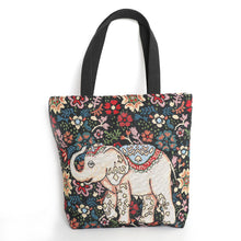 Load image into Gallery viewer, Hot Sale Embroidered Design Canvas Shoulder Bag Large Capacity Folk-custom Zipper Tote Bag Lady Working Handbags
