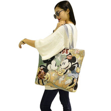 Load image into Gallery viewer, Hot Sale Embroidered Design Canvas Shoulder Bag Large Capacity Folk-custom Zipper Tote Bag Lady Working Handbags
