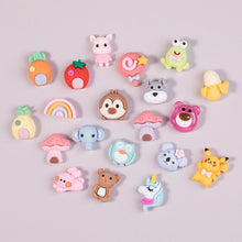 Load image into Gallery viewer, [310pcs] Pikachu Mixed Resin Flatback Cartoon Cutie Animal Resin Accessories Pikachu DIY Mini Charm Mobile Phone, Handbag, Backpack, Hairpin Accessories For Kids, And Adult
