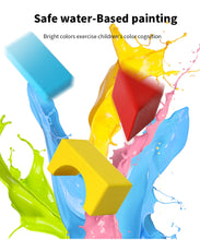 Load image into Gallery viewer, Assemble Wooden Blocks Children&#39;s Educational Learning Construction Building Blocks Toys Set Stacking Bricks
