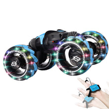 Load image into Gallery viewer, RC Car blue and Red Car toys Gesture Sensing With Music and Light
