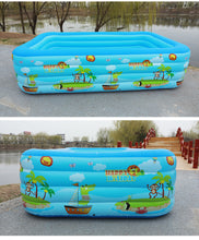 Load image into Gallery viewer, Multi-Functional Summer Water Fun Inflatable Pool For Kids, Kiddie Pool, Thickened Swimming Pool For Kids And Adults.
