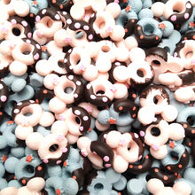 Load image into Gallery viewer, (85pcs) Random Mixed Mickey Head Donut Mini Charm DIY Craft Art Accessories Decoratio

