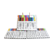 Load image into Gallery viewer, Magic pen Magical Water Painting Pen, Magical Water Painting Whiteboard Pen, Doodle Water Floating Pen, Water Writing Mat Pen Doodle Pen Whit A Ceramic Spoon for Kids Adult Gift 12Colors with Ceramic Spoon
