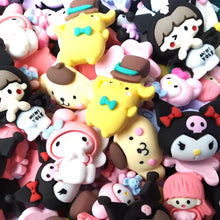 Load image into Gallery viewer, (55Pcs) Mixed Disney Mickey Doll and Friends Characters Mickey Doll &amp; Friends Mini Charm Resin For DIY Craft Art Decoration Accessories
