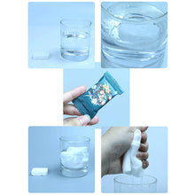 Load image into Gallery viewer, 10 Packs(200pcs) Compressed Towels Disposable Soft Durable Towels Candy-Like Mini Size Cotton Compressed-Towel for Home Bathroom Travel Camping Office, and Daily Used
