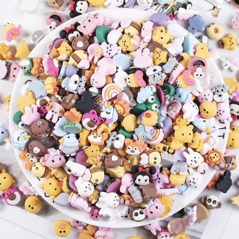 [Free shipping] Mini toys minicharms cute resin charms diy crafts decorations