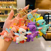 Load image into Gallery viewer, 【KEYRING】3D Cute Cartoon Soft Silicone Game Character Protective Cover Animal Fashion Kawaii for key chain
