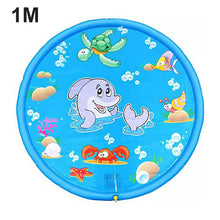 Load image into Gallery viewer, 100/170 CM Children Play Water Mat Summer Beach Inflatable Water Spray Pad Outdoor Game Toy Lawn Swimming Pool Mat Kids Toys
