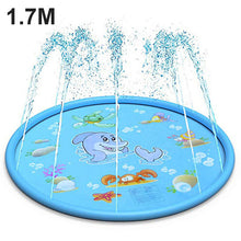 Load image into Gallery viewer, 100/170 CM Children Play Water Mat Summer Beach Inflatable Water Spray Pad Outdoor Game Toy Lawn Swimming Pool Mat Kids Toys
