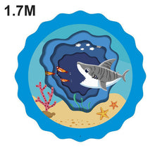 Load image into Gallery viewer, 100/170 CM Children Play Water Mat Summer Beach Inflatable Water Spray Pad Outdoor Game Toy Lawn Swimming Pool Mat Kids Toys
