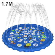 Load image into Gallery viewer, 100/170 CM Children Play Water Mat Summer Beach Inflatable Water Spray Pad Outdoor Game Toy Lawn Swimming Pool Mat Kids Toys
