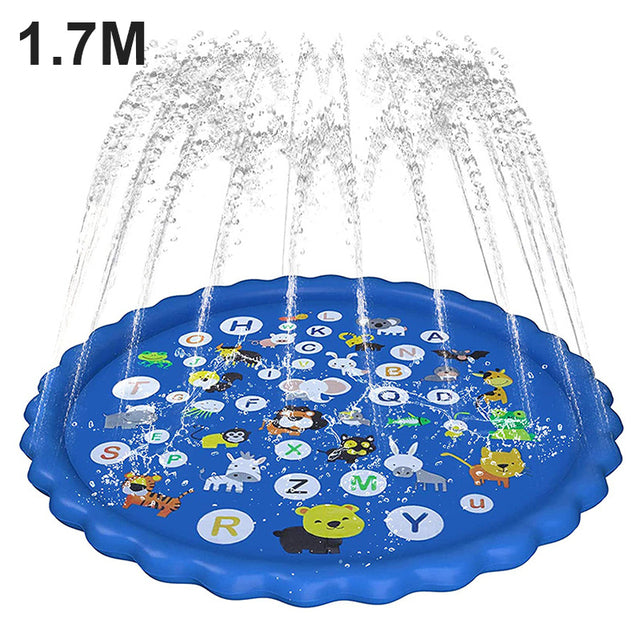 100/170 CM Children Play Water Mat Summer Beach Inflatable Water Spray Pad Outdoor Game Toy Lawn Swimming Pool Mat Kids Toys